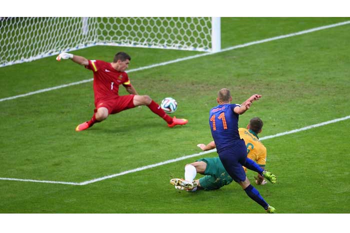 Holanda clasifica a la siguiente etapa y elimina a Australia 