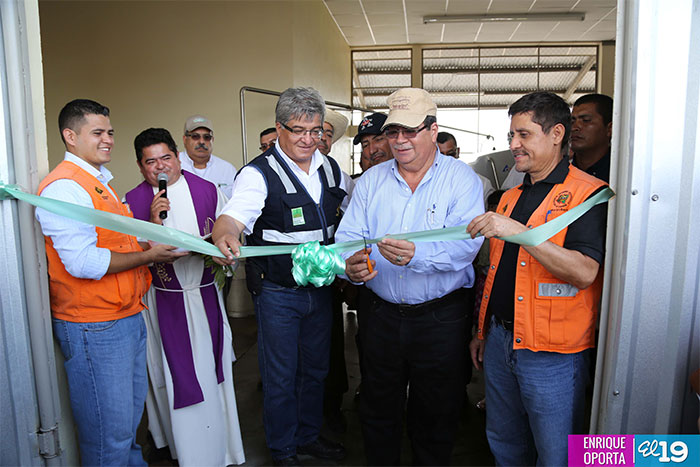 Inauguran moderno acopio de leche en Santo Domingo, Chontales