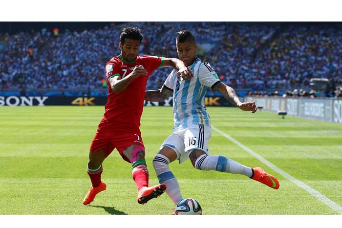 Argentina obtiene su victoria sobre Irán por la mínima