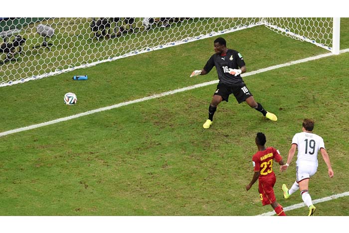 Alemania y Ghana quedan empatados 2-2