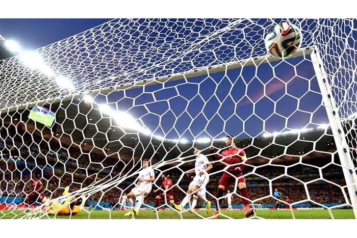 Estados Unidos empata con Portugal 2-2