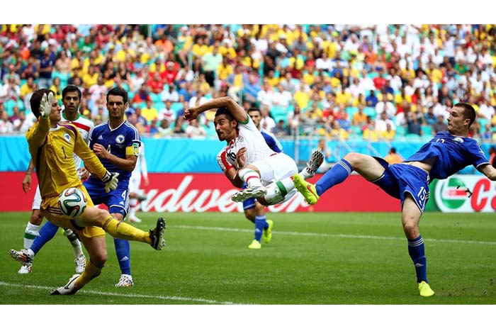 Bosnia y Herzegovina frustra sueño de Irán de clasificar a octavos