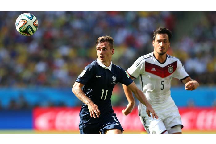 Alemania, primera selección en semifinales