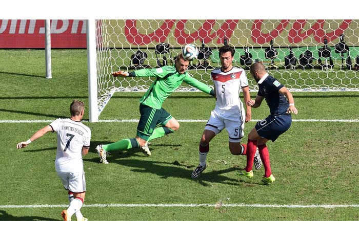 Alemania, primera selección en semifinales
