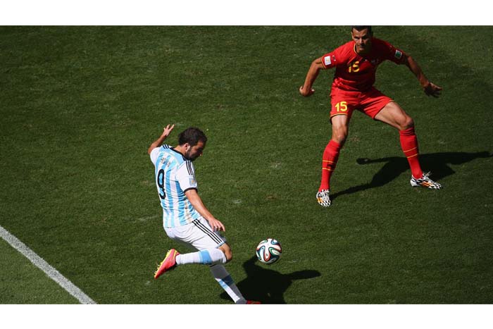 Argentina vence por la mínima a Bélgica y se clasifica a semifinal