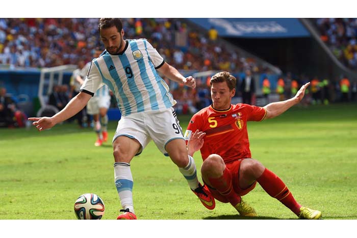 Argentina vence por la mínima a Bélgica y se clasifica a semifinal