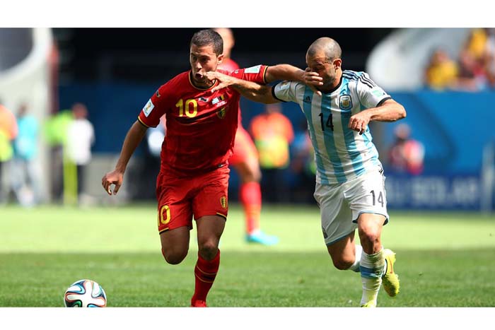 Argentina vence por la mínima a Bélgica y se clasifica a semifinal