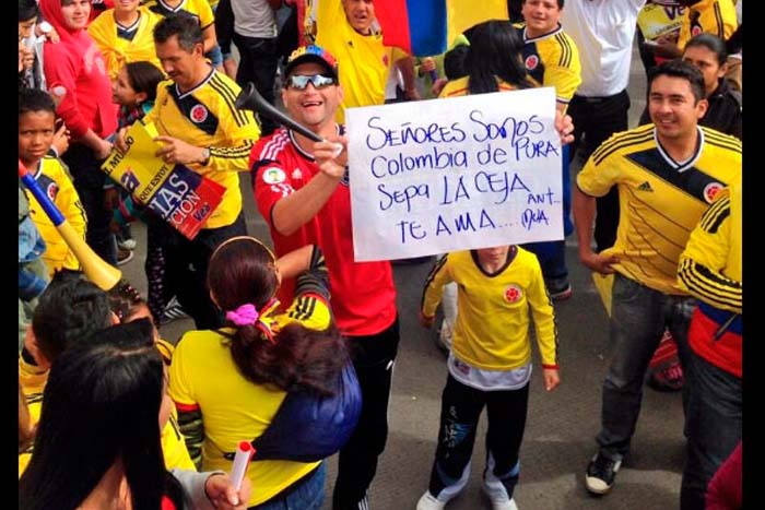 Fiesta en Colombia: ¡Llegaron los héroes! 