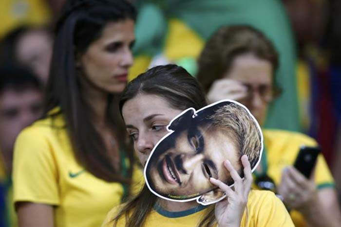 Hinchas de Brasil empezaron a vaciar el Mineirao en el 1º tiempo