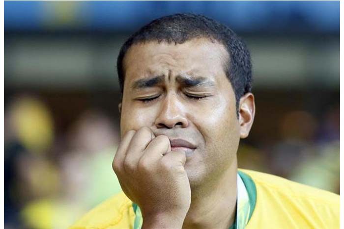 Hinchas de Brasil empezaron a vaciar el Mineirao en el 1º tiempo