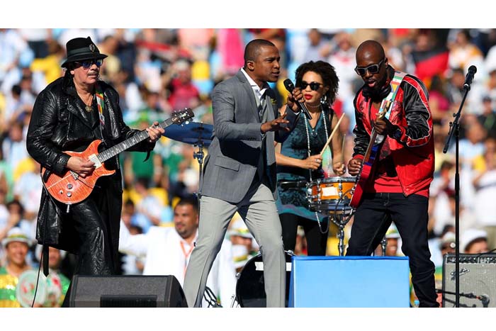  El Maracaná vivió una fiesta con la ceremonia de cierre del Mundial 2014
