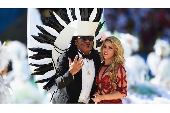  El Maracaná vivió una fiesta con la ceremonia de cierre del Mundial 2014