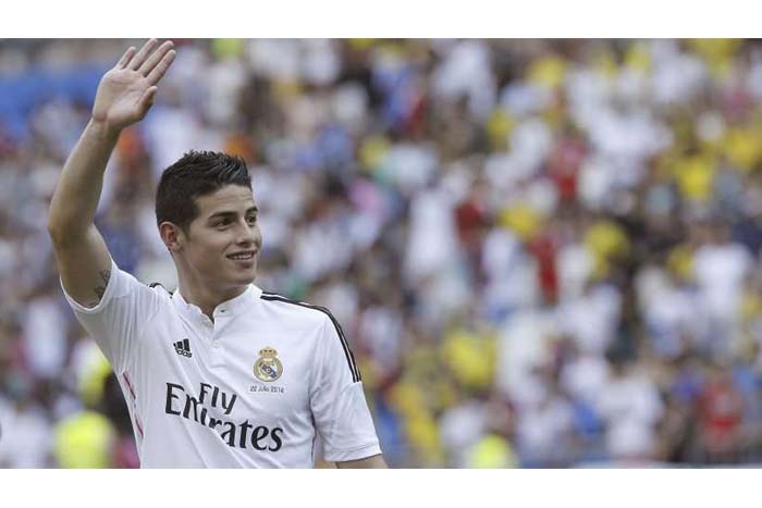 Real Madrid anuncia fichaje de James