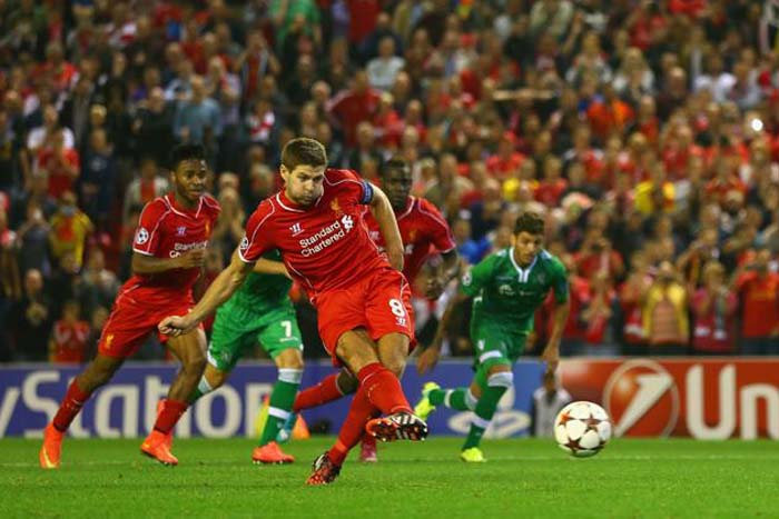 El Liverpool gana en el descuento al Ludogorets en su regreso a Champions
