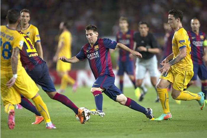 Barcelona ganó, sin brillo y con suplentes, al APOEL de Chipre