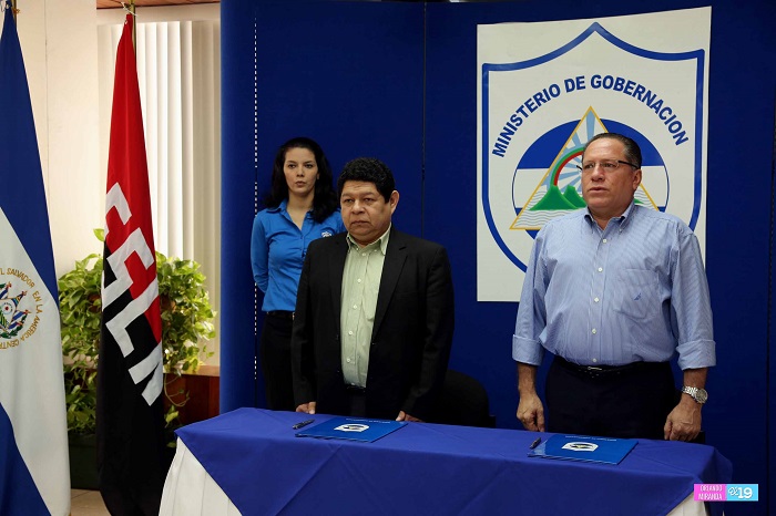 Nicaragua y el Salvador firman memorándum de intención en materia de seguridad ciudadana