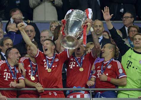 Bayern se corona en la Champions tras vencer al Dortmund