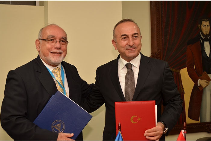 Ministros de Economía del SICA se reunieron con canciller de Turquía