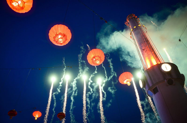 Asia le dio la bienvenida al año de la cabra