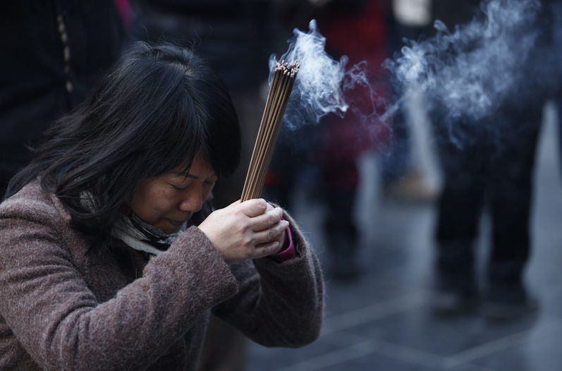 Asia le dio la bienvenida al año de la cabra