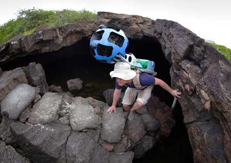 Google captura imágenes de islas Galápagos para Street View