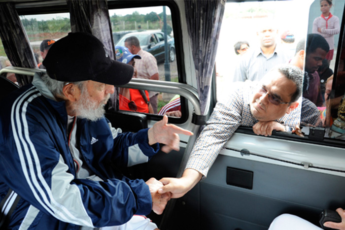 Casual, inolvidable encuentro con Fidel