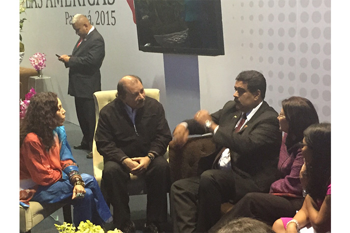 Nicolás Maduro comenta encuentro con Obama