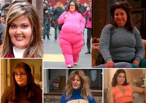 ¡Razones de peso! Fotos de las famosas si fueran gorditas