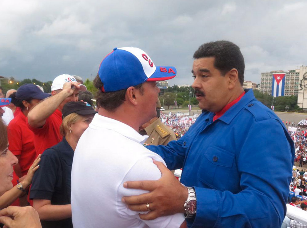 Raúl y Maduro presidieron desfile del Primero de Mayo en La Habana