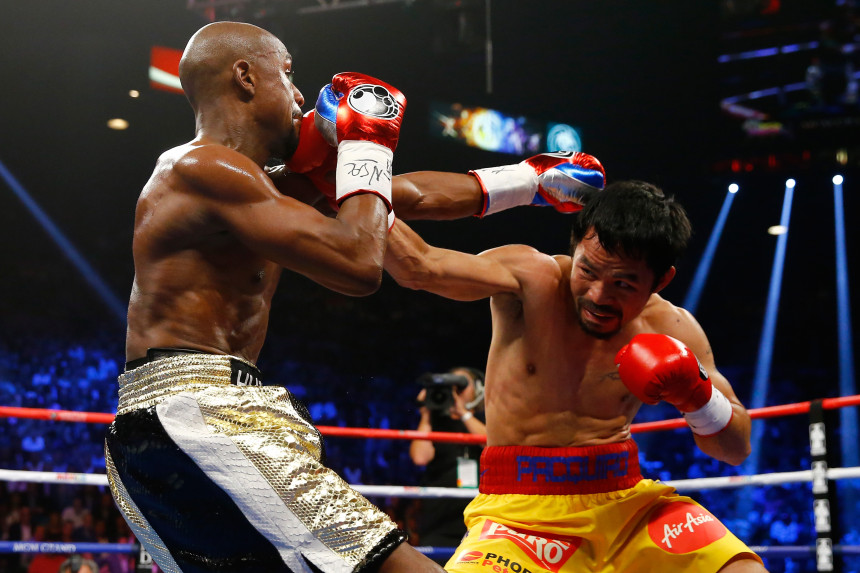 Mayweather derrota a Pacquiao por decisión unánime en la 'Pelea del Siglo'