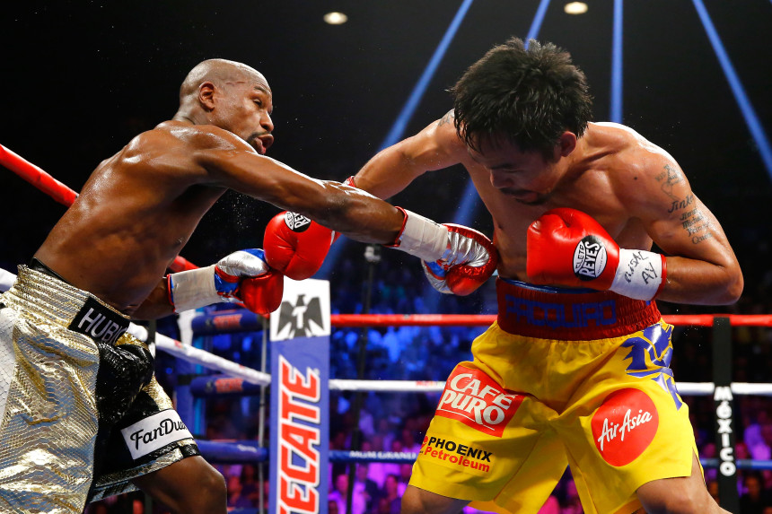 Mayweather derrota a Pacquiao por decisión unánime en la 'Pelea del Siglo'