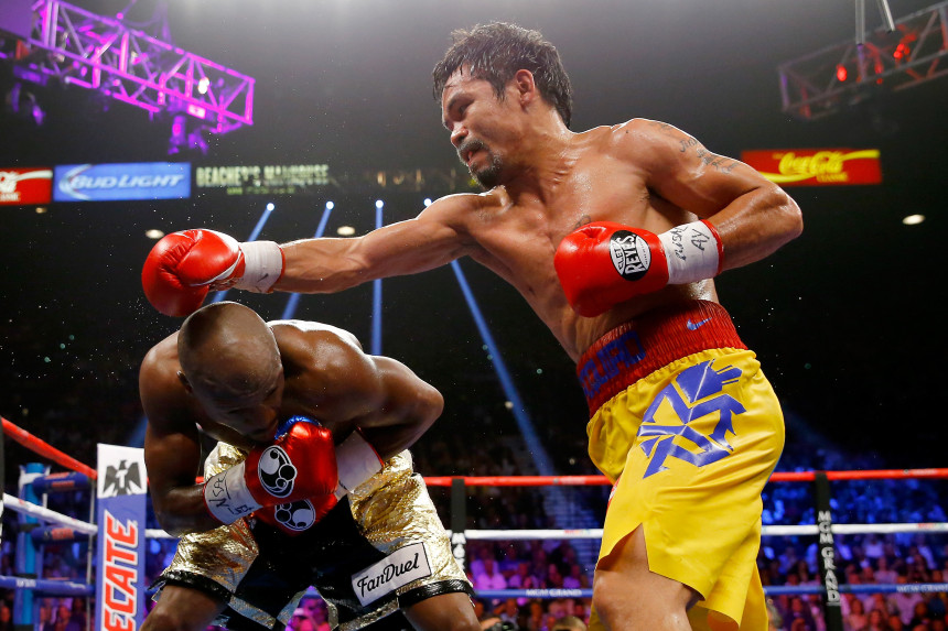 Mayweather derrota a Pacquiao por decisión unánime en la 'Pelea del Siglo'