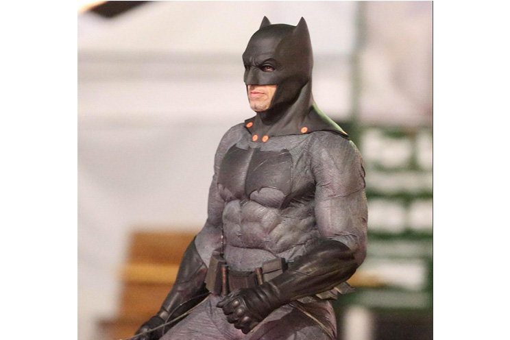 Primeras imágenes de Batman durante la filmación de 'Suicide Squad'