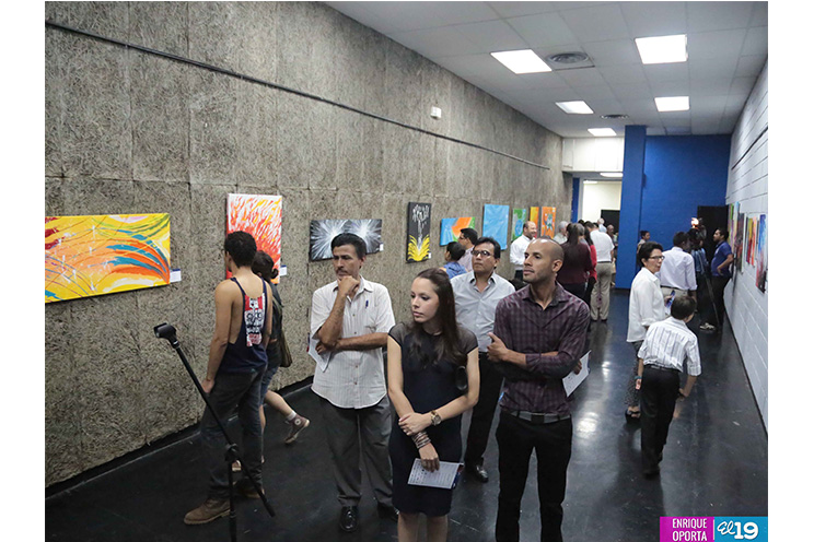 Teatro Rubén Darío expone obras de Alberto Morín