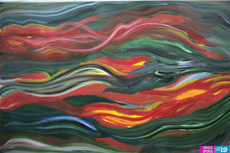 Teatro Rubén Darío expone obras de Alberto Morín