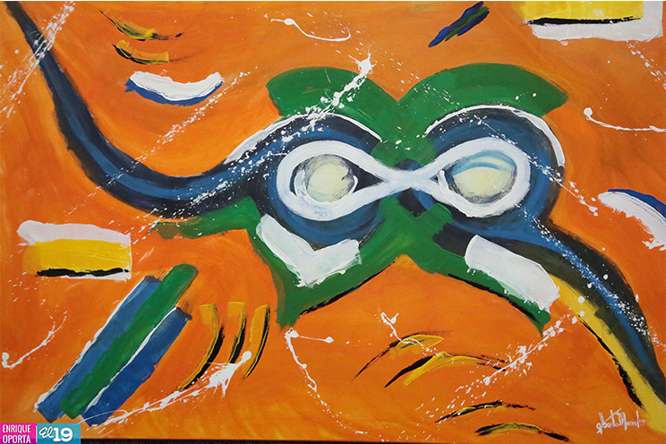 Teatro Rubén Darío expone obras de Alberto Morín