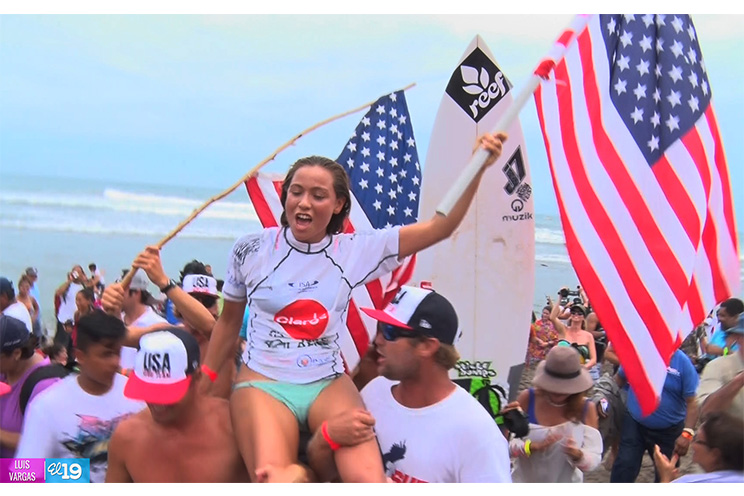 EEUU y Costa Rica se llevan el oro en ISA World Surfing Games