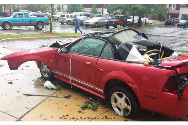 Tornados causan destrucción y heridos en EEUU
