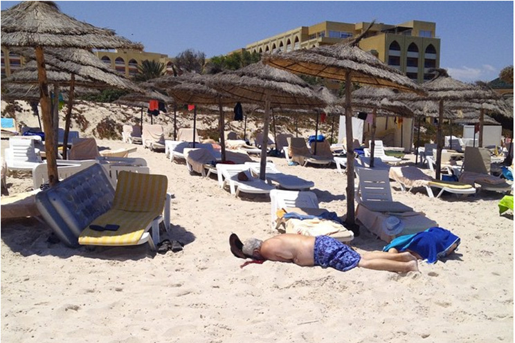 Terror en playas de Túnez; 27 muertos