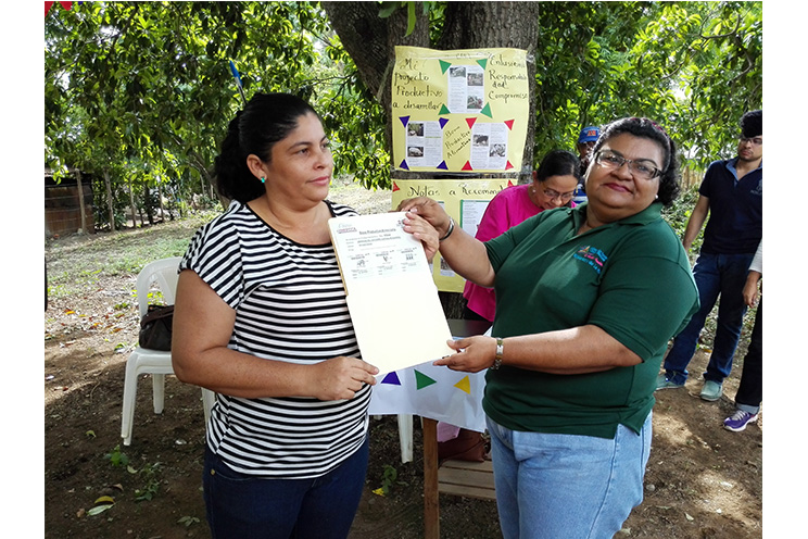 Familias de Managua emprenderán proyectos productivos