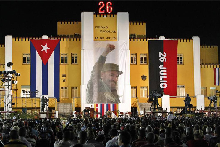Celebran en Cuba 62 aniversario del asalto al cuartel Moncada