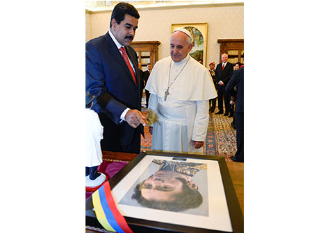 Presidente Maduro y el Papa conversaron sobre pobreza, criminalidad y drogas