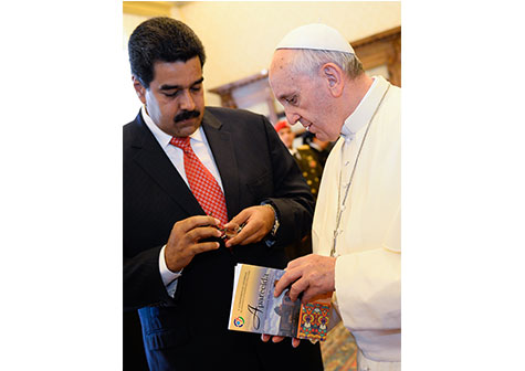 Presidente Maduro y el Papa conversaron sobre pobreza, criminalidad y drogas
