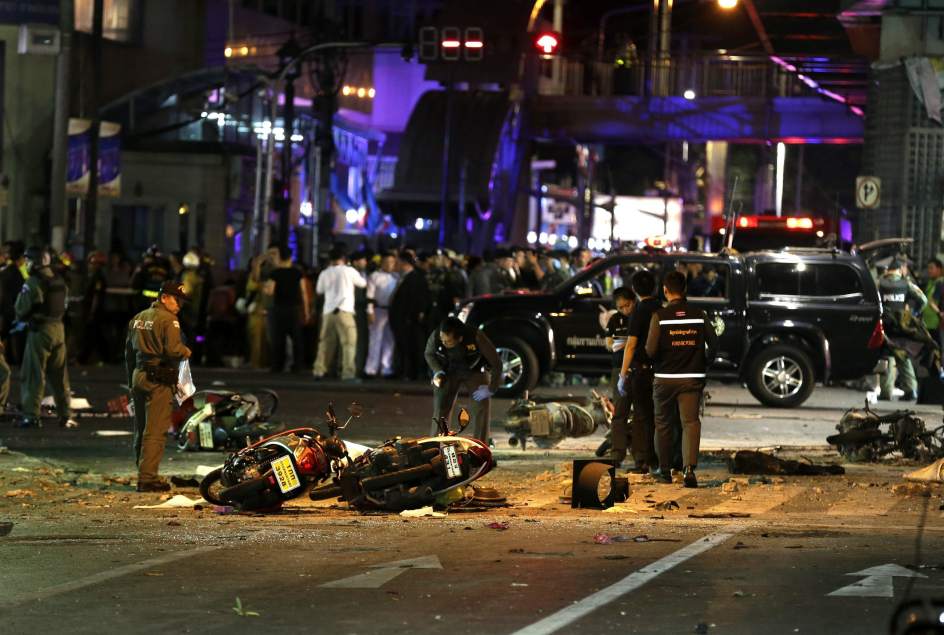 Al menos 27 personas han muerto en un atentado en el centro de Bangkok 