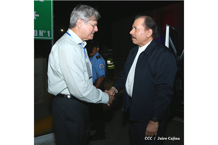 Presidente Daniel inaugura nueva planta de CEMEX en Nicaragua