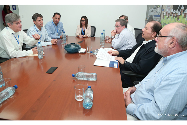 Presidente Daniel inaugura nueva planta de CEMEX en Nicaragua