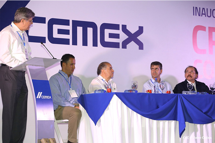 Dinamismo económico de Nicaragua promovió inversiones de Cemex en el país