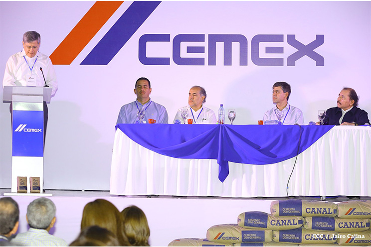 Dinamismo económico de Nicaragua promovió inversiones de Cemex en el país