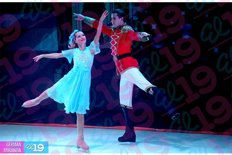 Ballet de Moscú sobre hielo presentó “El Cascanueces” en el Teatro Nacional Rubén Darío