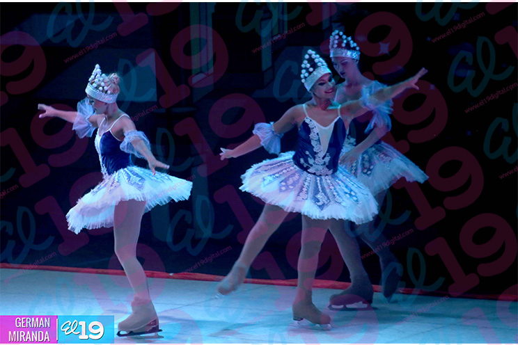 Ballet de Moscú sobre hielo presentó “El Cascanueces” en el Teatro Nacional Rubén Darío